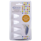 Pontas De Silicone Para Aspirador Nasal Infantil Graco Com 4