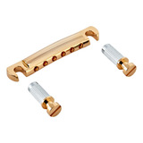 Ponte Fixa Gotoh Cordal Ge101a Dourada Para Guitarra Lespaul Cor Dourado