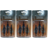 Ponteira Caça Ponta Broadhead Seta Flecha Crossbow - 09 Und