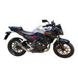 Ponteira Cb 500 Escapamento Esportivo Gp Honda Inox E Carbono Lançamento