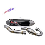 Ponteira E Curva De Escape Kxf 250 17/20 Belparts Bhp Preto