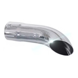 Ponteira Escapamento Caminhão Cromada 4,5 Polegadas 44cm