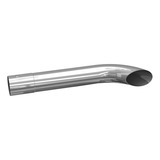 Ponteira Escapamento Caminhão Cromada 5 Polegadas Curva 75cm
