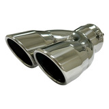 Ponteira Escapamento Inox Dupla Saída 3 Polegadas