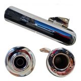 Ponteira Escape Honda Cbx 250 Twister 2002 A 2008 Cromado
