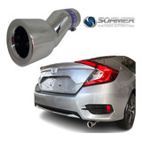 Ponteira Esportiva Escapamento Honda Civic G10 2017/21
