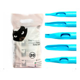 Ponteira Long Tip Electric Ink Tattoo 20 Unid Envio Imediato