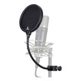 Pop Filter Anti Puff Para Microfone Condensador Studio