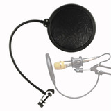 Pop Filter Para Microfone / Filtro Estúdio Studio