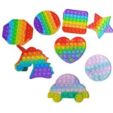 Pop It Fidget Rainbow Bolha Brinquedo
