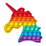 Pop It Fidget Toy Empurre Pop Bolinhas Coloridas Antistress Cor Unicornio