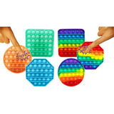 Pop It Fidget Toy Empurre Pop Bubble Sensorial Tik Tok Moda