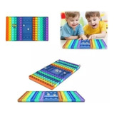 Pop It Jogo Tabuleiro Dados Presente Brinquedo Antestress