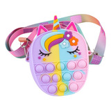 Pop-it Fidget Bolsa Infantil De Silicone Porta Moeda