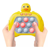 Pop-it Gamer: Brinquedo Eletrônico Anti Stress Com Som E Luz Cor Pato