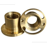 Porca De Bronze Do Eixo X Da Fresadora Ferramenteira