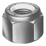 Porca Travante Sextavada M6 Inox 1.0 Ma Parlock 100 Unidade
