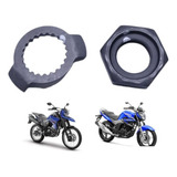 Porca+trava Pinhão Fazer/tenerê/lander 250 Yamaha Original