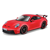 Porsche 911 Gt3 (992) 2022 - Vermelho - Maisto - 1:18