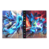 Porta 240 Cards Álbum Coleção Pokémon Lucario