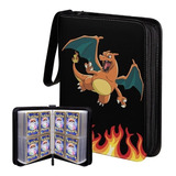 Porta 400 Cards Pokémon Charizard Álbum