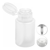 Porta Acetona De Plástico Removedor De Esmalte Dosador 200ml