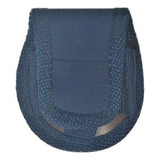 Porta Algemas Fechada Tático Nylon Cordura Universal Azul