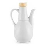 Porta Azeite Vinhagre Oleo Porcelana Jarra 200ml Galheteiro
