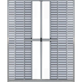 Porta Balcão 6fls 2,10x1,50 Brilhante C/trinco