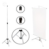 Porta Banner 1,80mt Pedestal Tripé Suporte Alumínio Pa1180