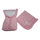 Porta Bebe Saco De Dormir + Manta Flanelada