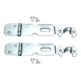 Porta Cadeado Trinco Fecho Armário 2,5 Pol. Kit C/2