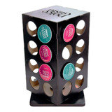 Porta Cap. Dolce Gusto Torre 32 Capsulas De Café Preto