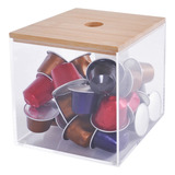 Porta Cápsulas Café Nespresso Dolce Gusto Cube Acrílico Top