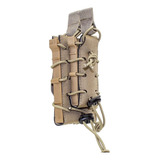 Porta Carregador 556 Mole Warfare 1x556 + Fast Pistol Coyote