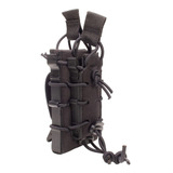 Porta Carregador 556 Mole Warfare 1x556 + Fast Pistol Preto