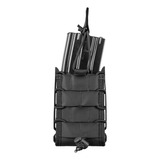 Porta Carregador De Fuzil Modular Preto Invictus Reload 5.56