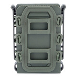Porta Carregador Fast Mag Acoplagem Universal M4 Ar15 Cor Verde Fg