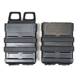 Porta Carregador Magazine Fast Mag 762 Duplo Preto 