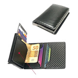 Porta Cartão De Credito Automático Rfid Novo Envio Imediato
