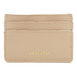 Porta Cartao Premium Bege C 40005 0008 0003 Anacapri