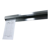 Porta Comanda Inox 80cm Comandeira, Pizzaria Etc