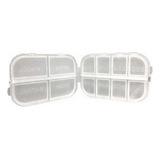 Porta Comprimidos Mini Compacto 2x1 Diário E Semanal 