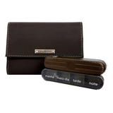 Porta Comprimidos Semanal Pilbox Liberty Cor Chocolate