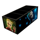Porta Controle Baby Groot Marvel Vingadores Madeira 4 Espaço