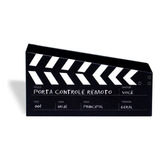 Porta Controle Remoto Metálico Com 3 Divisões Cinema Geguton