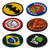 Porta Copos Diversos Coaster Cup Mat Bolachinha 6 Unidades