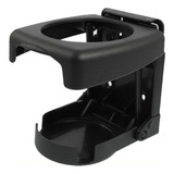 Porta Copos Dobravel Para Carros Cor Preto