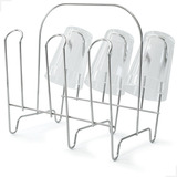 Porta Copos Escorredor Suporte 6 Copo Mesa Pia Organizador