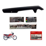 Porta Corrente Cg 125 Titan 1999 Original Honda + Etiquetas